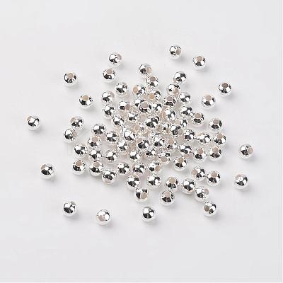 Iron Round Spacer Beads X-E146Y-S-1