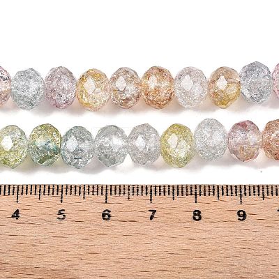 Transparent Glass Beads Strands GLAA-T023-10mm-A07-1