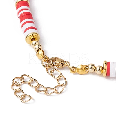 Alloy Enamel Flower Pendant Necklace NJEW-JN04537-02-1
