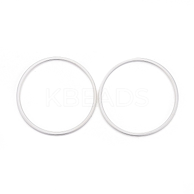 Brass Linking Rings KK-Y003-03I-S-1