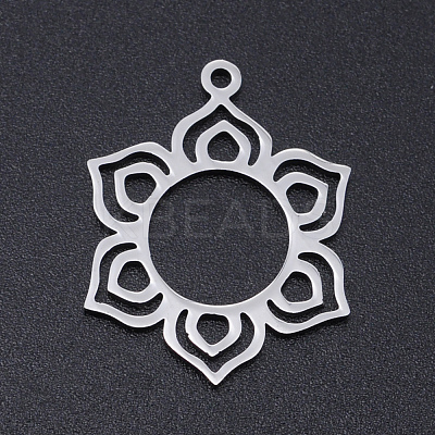 Non-Tarnish 304 Stainless Steel Pendants STAS-T054-JN780-1-1