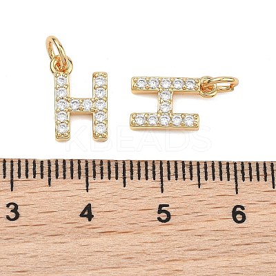 SHEGRACE Brass Micro Pave Clear Cubic Zirconia Pendants XGRQ29951-394G-H-1