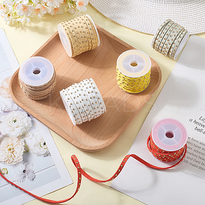 CALFOVERA 6 Rolls 6 Colors Faux Suede Cord LW-CL0001-02C-1