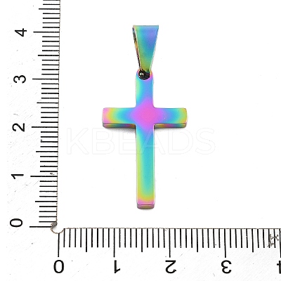 Ion Plating(IP) 304 Stainless Steel Pendants STAS-H389-13M-1