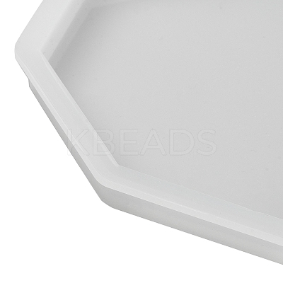 2Pcs 2 Style DIY Coaster Silicone Molds DIY-FS0004-92-1
