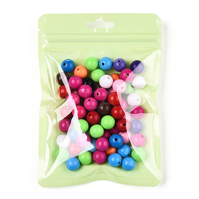 Macaron Color Plastic Yin-yang Resealable Bags OPP-N001-01E-01-1