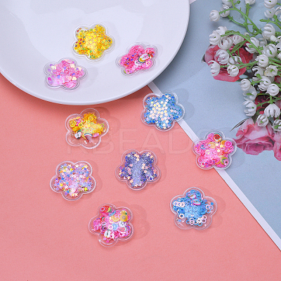 Plastic with Resin and Polymer Clay Accessories RESI-CJC0007-37-1