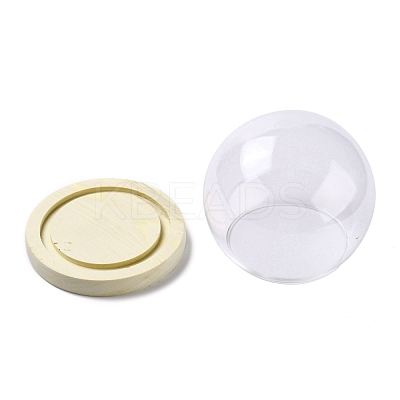 High Borosilicate Glass Cloche Globe Display Dome ODIS-F007-01A-1