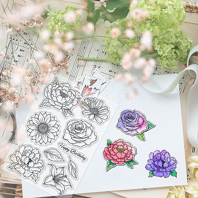 Custom PVC Plastic Clear Stamps DIY-WH0448-0795-1