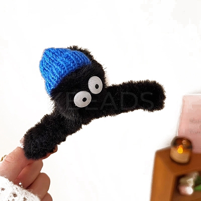 Wool Felt Claw Hair Clips PW-WG43994-01-1