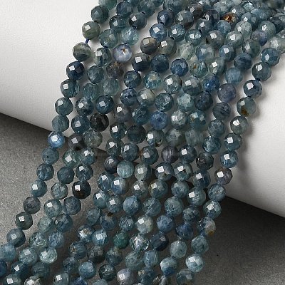 Natural Kyanite/Cyanite/Disthene Beads Strands G-G259-D04-3mm-1