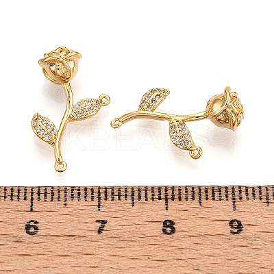 Brass Micro Pave Cubic Zirconia Pendants KK-N261-80G-1