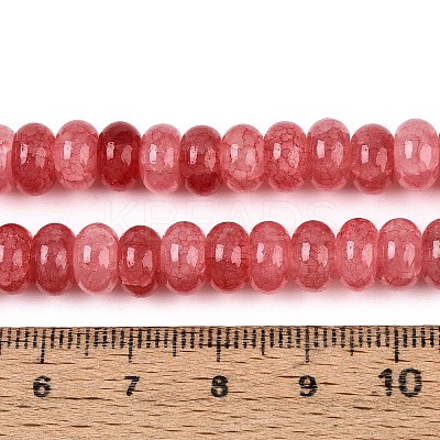 Glass Beads Strands GLAA-N059-5x8mm-23-1