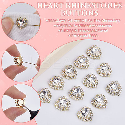 30Pcs Sew on Rhinestone RGLA-GF0001-13B-1