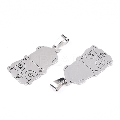 304 Stainless Steel Pendants STAS-N103-04P-1