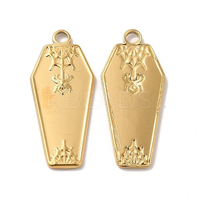 Ion Plating(IP) Halloween 304 Stainless Steel Pendants STAS-H212-30G-1