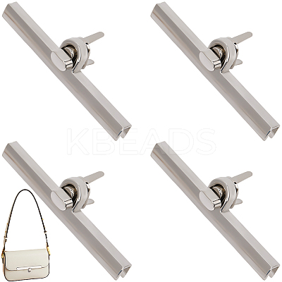 4Pcs Zinc Alloy Twist Bag Lock Purse Catch Clasps PURS-CP0001-03P-1