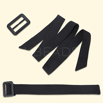 3Pcs 2 Styles Polyester Belts AJEW-GF0011-30A-1