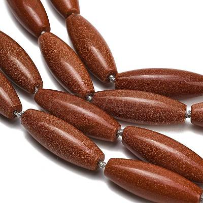 Synthetic Goldstone Beads Strands G-L654-G21-01B-1
