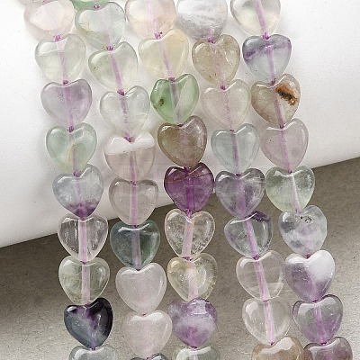 Natural Colorful Fluorite Beads Strands G-P575-C20-6mm-1