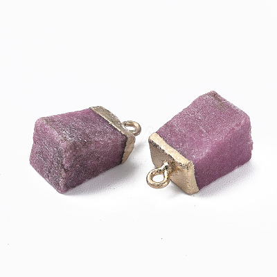 Natural Strawberry Quartz Pendants G-Q998-035H-1