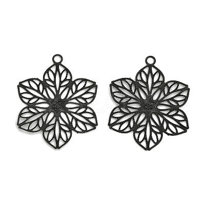 Spray Painted 430 Stainless Steel Pendants STAS-Z116-10-1