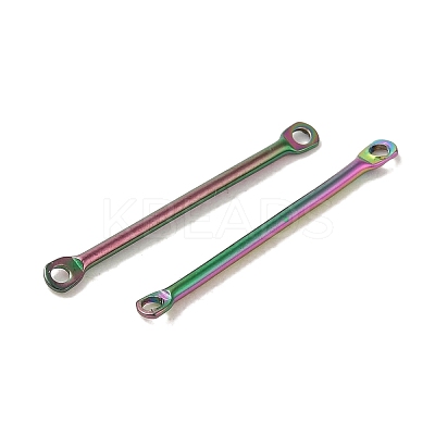 Ion Plating(IP) 304 Stainless Steel Connector Charms STAS-Q323-04E-MC-1