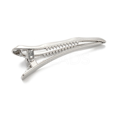 Alloy Alligator Hair Clips AJEW-A061-01C-P-1