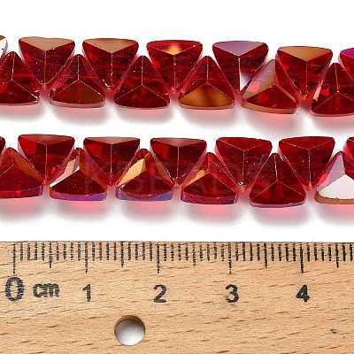 Electroplate Glass Beads Strands EGLA-P066-02A-AB03-1