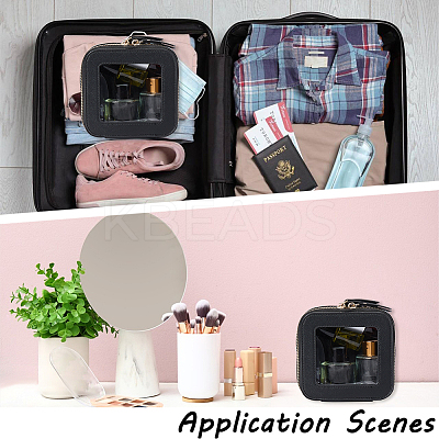 Square PU Leather Jewelry Box ODIS-WH20008-04C-1