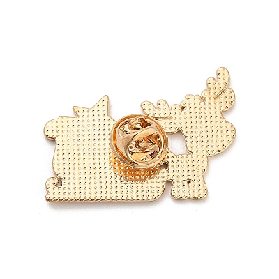 Christmas Enamel Pin JEWB-K028-01C-G-1