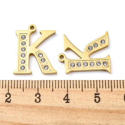 Real 14K Gold Plated 304 Stainless Steel Pendants STAS-L022-157G-K-1