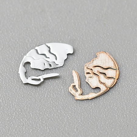 Twelve Constellations Thene Brass Cabochon MRMJ-WH0070-42P-06-1