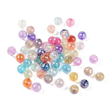Transparent Acrylic Beads PACR-B002-01C-1