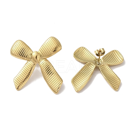304 Stainless Steel Stud Earrings for Women EJEW-I303-06G-1