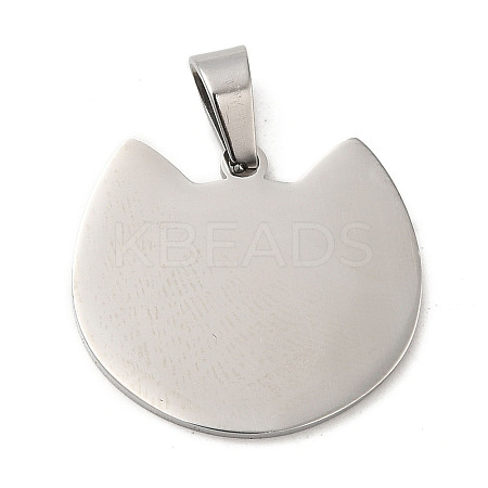 Non-Tarnish 304 Stainless Steel Pendants LS-STAS-A086-04P-1