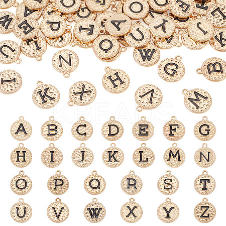52 Pcs Alloy Enamel Pendants ENAM-TA0003-77-1