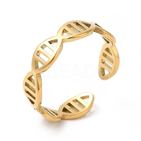 Ion Plating(IP) 201 Stainless Steel Ring X-RJEW-E063-01G-1