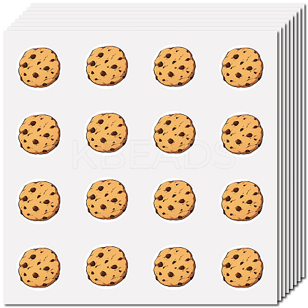 8Pcs Plastic Waterproof Self-Adhesive Picture Stickers DIY-WH0428-179-1