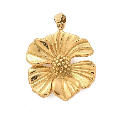 304 Stainless Steel Pendants STAS-Q349-01E-G-1