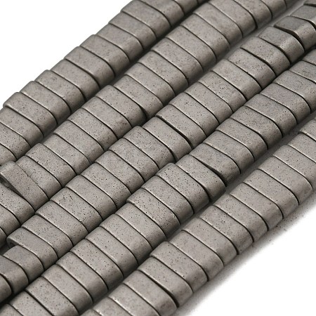 Electroplated Non-magnetic Synthetic Hematite Beads Strands G-C106-B01-11A-1