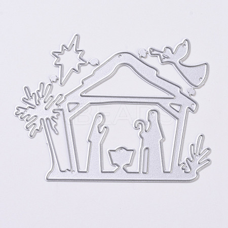 Carbon Steel Cutting Dies Stencils DIY-E017-41-1
