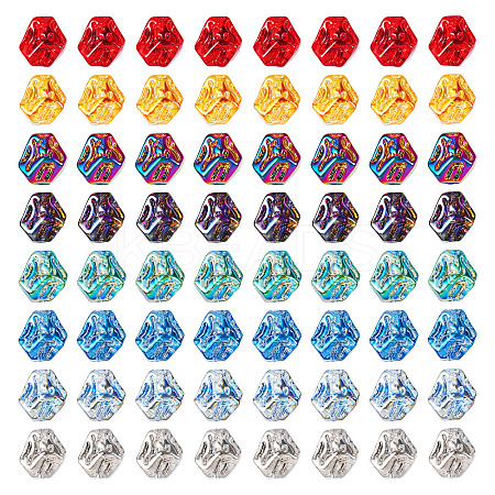 Electroplate Glass Beads Strands EGLA-TA0001-91A-1
