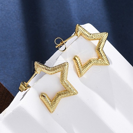 304 Stainless Steel Stud Earrings for Women EJEW-L296-032G-01-1