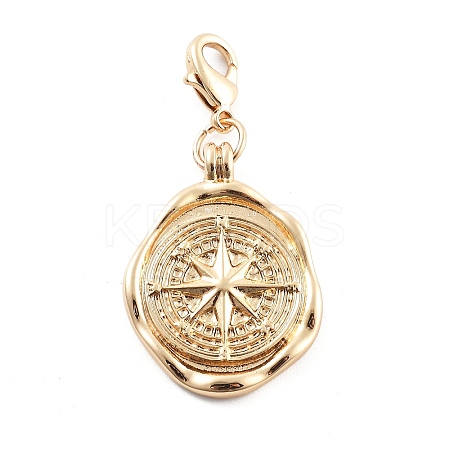 Alloy Pendant Decoration LS-HJEW-P021-01E-G-1