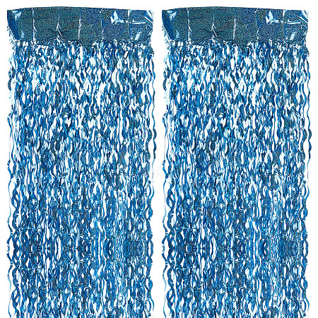 Plastic Foil Fringe Curtains DIY-WH20011-33D-1