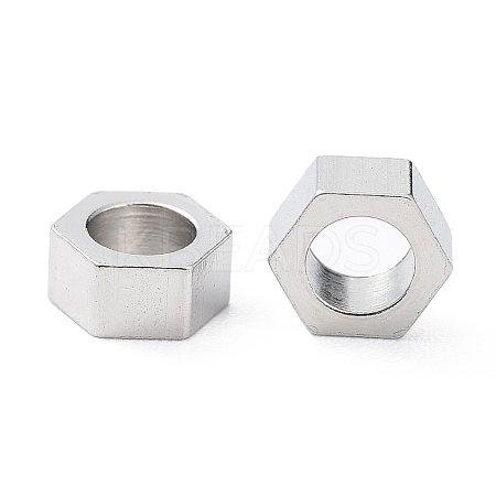 Non-Tarnish 304 Stainless Steel Beads X-STAS-P327-06P-1