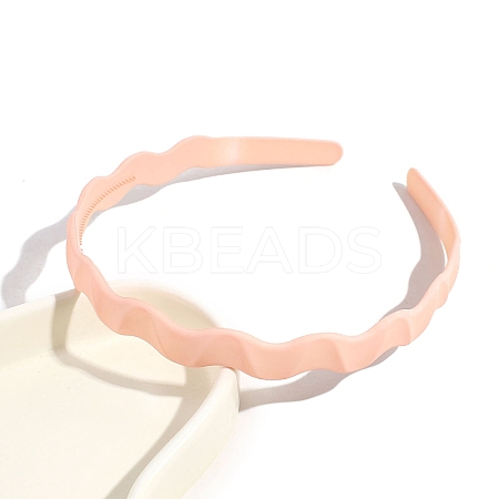 Plastic Wavy Hair Bands for Girls Women PW-WG53FC4-14-1