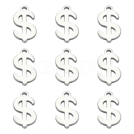 304 Stainless Steel Charms STAS-CJC0008-23P-1