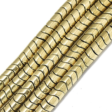 Electroplate Non-magnetic Synthetic Hematite Beads Strands G-S352-62-1
